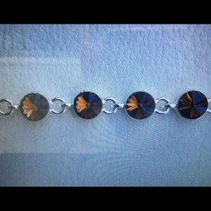 Swarovski Crystal Topaz adjustable Bra Straps